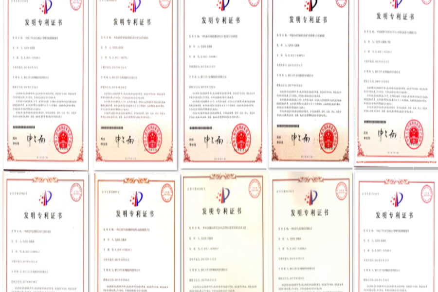 荆门2121非凡毛根海团队已获得流体力学尝试仪器（装置）有关发现专利15项